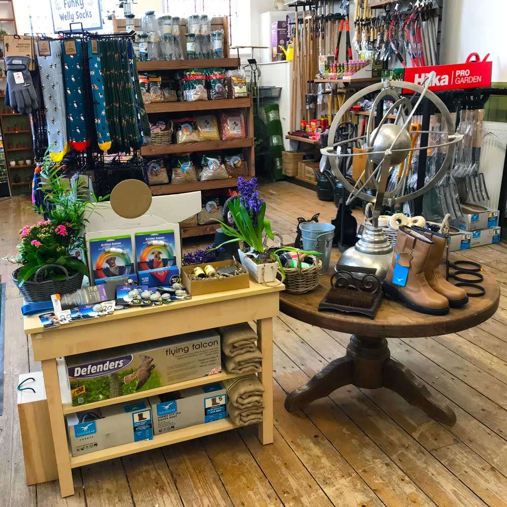 Garden shop at Clarks Home and Garden in Barrowford